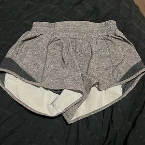 Grey lululemon shorts